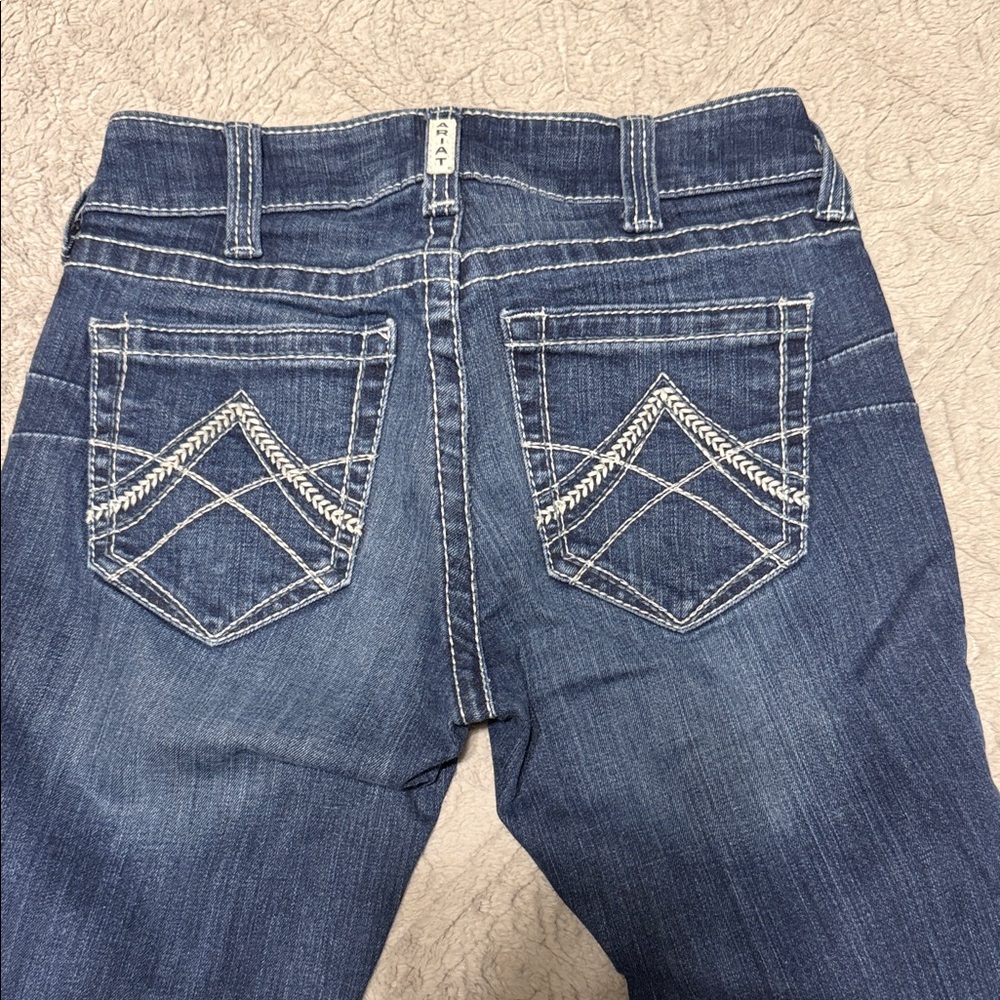 Ariat Women's Boot Cut Jeans in Classic Blue